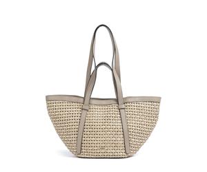 Abro Raffia Cordino Cosmo Medium | Tote bag | beige,brown