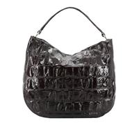 ABRO shoulder bag cross body bag Leather Maxi Cocco Mia Hobo Bag Dark Brown