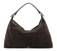ABRO shoulder bag cross body bag Leather Suede All In One Hobo Bag Dark Brown