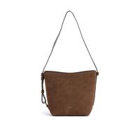 Abro Suede Cosmo | leather Crossbody bag | brown