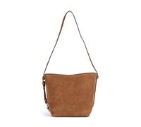 Abro Suede Cosmo | leather Crossbody bag | brown