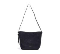 Abro Suede Cosmo | leather Hobo bag | blue