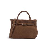 Abro Suede Jill Handbag, female, brown