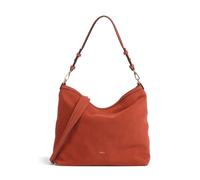 Abro Suede Signature | leather Hobo bag | orange