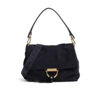 Abro Suede Temi Medium | leather Shoulder bag | blue