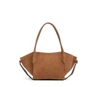 Abro Suede Vibe Small | leather Shoulder bag | brown