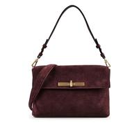 abro Twist Shoulder Bag Genuine Leather 30 cm red