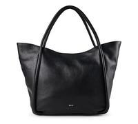 abro Willow Shopper Bag Genuine Leather 50 cm black
