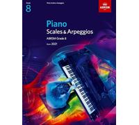ABRSM: Scales & Arpeggios for Piano (from 2021) Grade 8