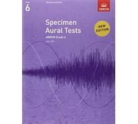 ABRSM Specimen Aural Tests, Grade 6 (New Edition with CD)