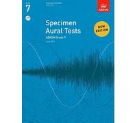 ABRSM Specimen Aural Tests - Grade 7 (2011+) Book/2 CDs