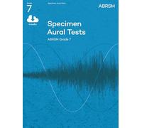 ABRSM Specimen Aural Tests - Grade 7 (2011+) Book/2 CDs