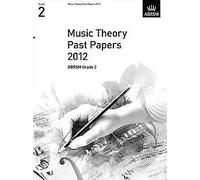 ABRSM Theory Of Music Exams 2012: Test Paper - Grade 2 - Sheet Music