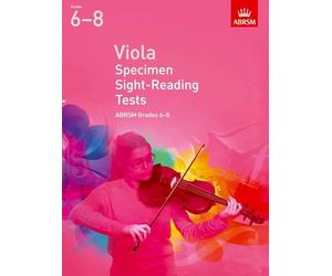ABRSM: Viola Specimen Sight-Reading Tests (from 2012) Grades 6-8