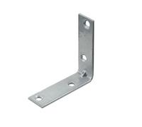Abru Brass Effect Powder-Coated Steel Light Duty Angle Bracket (H)15mm (W)50mm (L)50mm