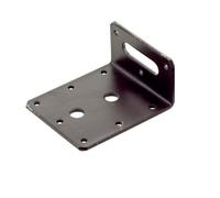 Abru Brown Powder-Coated Steel Angle Bracket (H)75mm (W)85mm (L)40mm
