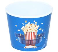 ABRUS Popcorn Basket 2.2L | Reusable Container | Perfect for Movie Night | Classical Tub | Circular Shape | Blue
