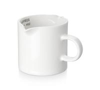 ABRUTY Espresso Cups, 5 OZ Ceramic Double Spouts Cups, Shot Cup Mug with Handle and Measuring, Small Accessories for Machine Set Suitable for Milk Coffee Syrup