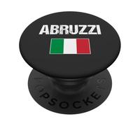 Abruzzi Italy Italian Flag Italia Abruzzi PopSockets Adhesive PopGrip