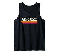 Abruzzo Italy Retro Graphic - Abruzzo Italia Tank Top