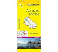 Abruzzo & Molise - Michelin Local Map 361: Map