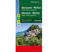 Abruzzo - Molise Road and leisure map 1:150,000 scale: L'Aquila - Pescara - Campobasso, mit Infoguide Top Tips