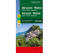 Abruzzo - Molise, Street and Activity Map 1:150.000, freytag