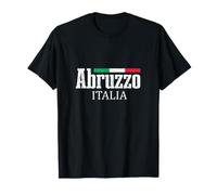 Abruzzo Vintage Italian Flag Pride Classic Italy Fashion T-Shirt
