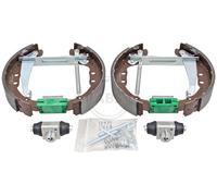 ABS 111543 Rear Brake Kit Drum Fits Audi Seat VW 100 Caddy Inca Passat