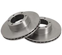 ABS 15110 Front Brake Discs Pair 278mm Vented Fits Renault Master 5000388057