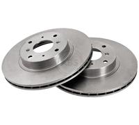 ABS 15613 Front Brake Discs Pair 285mm Vented Fits Honda Rover Triumph 800 Tr 7
