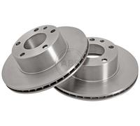 ABS 15715 Front Brake Discs Pair 280mm Vented Fits Bmw 5 6 7 Series 34111116940