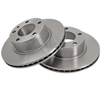 ABS 15735 Front Brake Discs Pair 284mm Vented Fits Alpina Bmw 5 Series B6