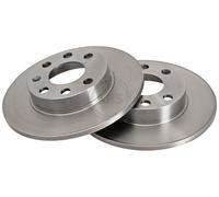 ABS 15751 Front Brake Discs Pair 236mm Solid Fits Bedford Opel Vauxhall Astra