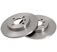 ABS 15766 Front Brake Discs Pair 260mm Solid Fits Bmw 3 Series 34111154747