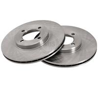 ABS 15837 Front Brake Discs Pair 234mm Vented Fits Toyota Corolla Sprinter