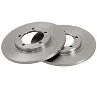 ABS 15843 Front Brake Discs Pair 277mm Solid Fits Bertone Daihatsu Feroza Rocky