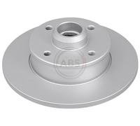 ABS 15962 Rear Brake Discs Pair 226mm Solid Fits Seat VW Cordoba Corrado Golf