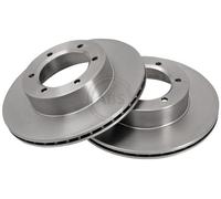 2x Brake disc Vented 15980 A.B.S. for TOYOTA VW