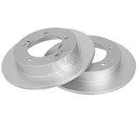 ABS 15988 Front Brake Discs Pair 290mm Solid Fits Geo Suzuki Jimny Samurai X-90