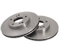 ABS 16040 Front Brake Discs Pair 280mm Vented Fits Infiniti Nissan Avenir Cefiro