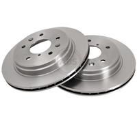 ABS 16131 Rear Brake Discs Pair 273mm Vented Fits Mazda Rx-7 FB05-26-251