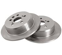 ABS 16178 Rear Brake Discs Pair 268mm Solid Fits Toyota Camry Celica 42431-20100