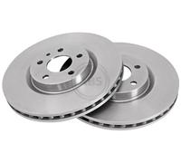 ABS 16200 Front Brake Discs Pair 281mm Vented Fits Alfa Romeo Lancia 164 Lybra