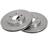 ABS 16240 Front Brake Discs Pair 260mm Vented Fits Chrysler Dodge Plymouth Grand