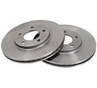 ABS 16242 Front Brake Discs Pair 282mm Vented Fits Chrysler Dodge Plymouth Grand