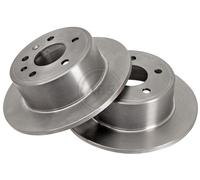 2x Original A.B.S. Brake Disc 16262 for Opel