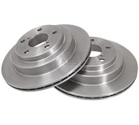 ABS 16274 Rear Brake Discs Pair 266mm Vented Fits Subaru Impreza Legacy Outback