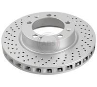 ABS 16490 Front Left Brake Disc 304mm Perforated Fits Porsche 911 993.351.043.01