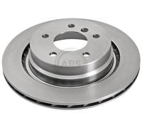 ABS 16536 Rear Left Brake Disc 312mm Vented Fits Bmw 3 Series Wiesmann Mf3 Z3